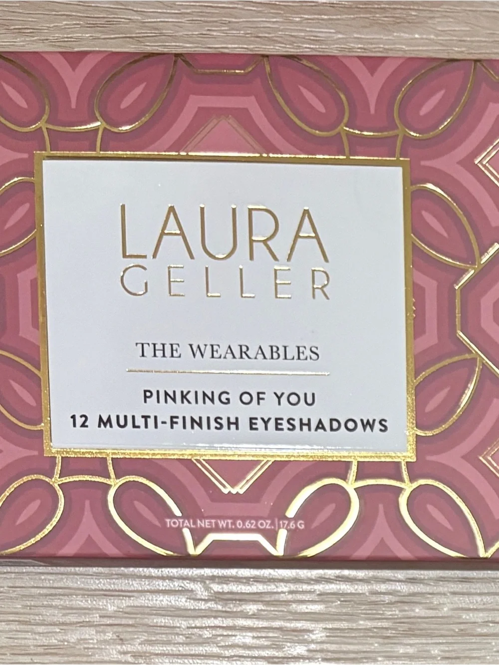 Laura Geller Pink & Gold Multi-Finish Eyeshadow Palette